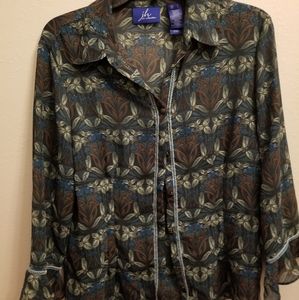 JH Collectibles blouse size Large